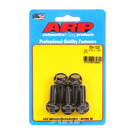 ARP csavarok "3/8""-16 x 1.000 hex 7/16 fekete oxid csavarok"(5db | race-shop.hu