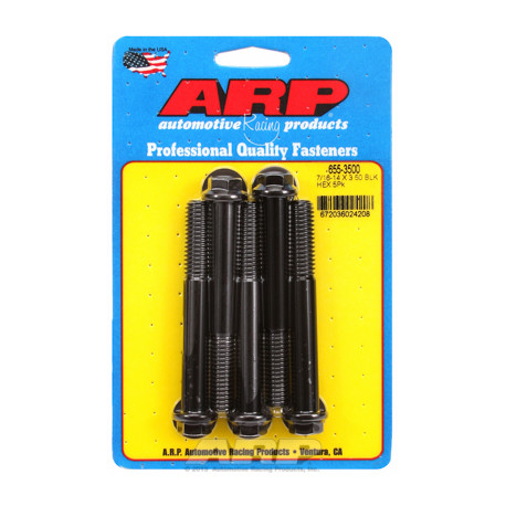 ARP csavarok "7/16""-14 X 3.500 hex 1/2 fekete oxid csavarok" 5db | race-shop.hu