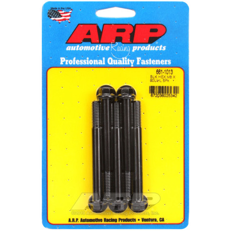ARP csavarok ARP csavarok (hatlapfejű, fekete), M8×1.25 × 80 mm, 5 db | race-shop.hu