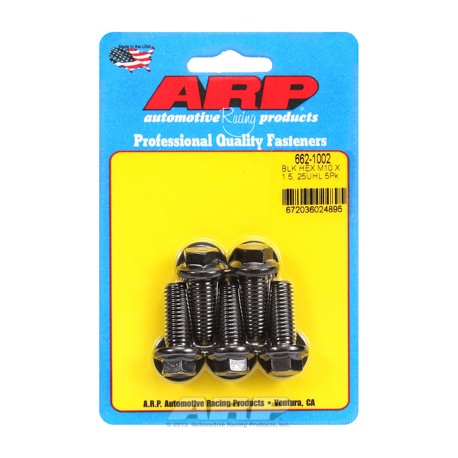 ARP csavarok M10 x 1.50 x 25 hex fekete oxid csavarok (5db) | race-shop.hu