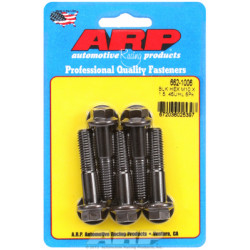 M10 x 1.50 x 45 hex fekete oxid csavarok (5db)