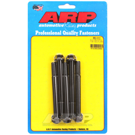 ARP csavarok ARP csavarok (hatlapfejű, fekete), M10×1.25 × 100 mm, 5 db | race-shop.hu