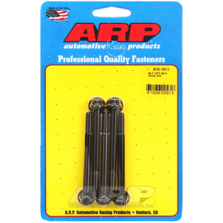 ARP csavarok ARP csavarok (12 lapú fej, fekete), M6×1.00 × 70 mm, 5 db | race-shop.hu