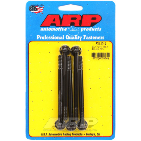 ARP csavarok ARP csavarok (12 lapú fej, fekete), M6×1.00 × 90 mm, 5 db | race-shop.hu
