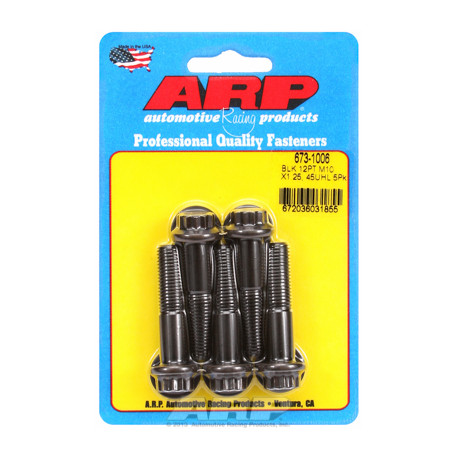 ARP csavarok M10 x 1.25 x 45 12pt fekete oxid csavarok (5db) | race-shop.hu
