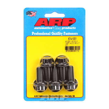 ARP csavarok ARP csavar készlet M12 x 1.50 x 25 fekete oxid 12pt | race-shop.hu