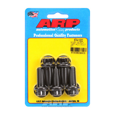 ARP csavarok ARP csavar készlet M12 x 1.50 x 30 fekete oxid 12pt | race-shop.hu