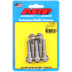 "5/16""-24 x 1.500 12pt SS csavarok" (5db)
