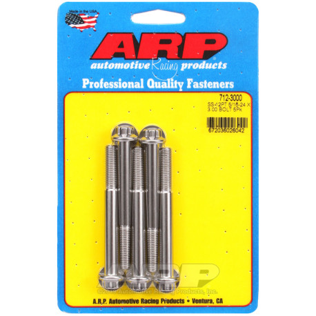 ARP csavarok ARP csavarok (rozsdamentes, 12 lapú fej), 5/16-24 × 76,2 mm, 5 db | race-shop.hu