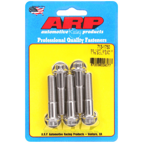 ARP csavarok ARP csavarok (rozsdamentes, 12 lapú fej), 3/8-24 × 44,45 mm, 5 db | race-shop.hu