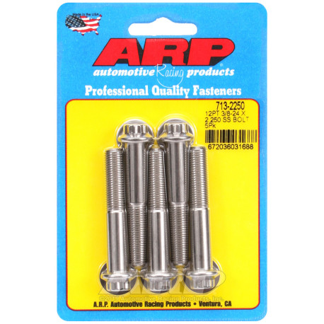 ARP csavarok ARP csavarok (rozsdamentes, 12 lapú fej), 3/8-24 × 57,15 mm, 5 db | race-shop.hu