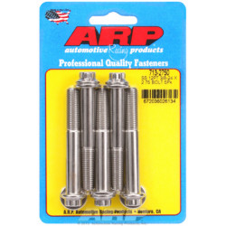"3/8""-24 x 2.750 12pt SS csavarok" (5db)