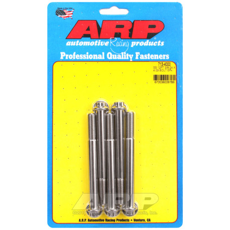 ARP csavarok ARP csavarok (rozsdamentes, 12 lapú fej), 3/8-24 × 101,6 mm, 5 db | race-shop.hu