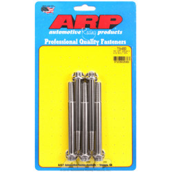 "3/8""-24 x 4.000 12pt 7/16 SS csavarok" (5db)