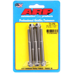 ARP csavarok (rozsdamentes, hatlapfejű), 1/4-28 × 69,85 mm, 5 db