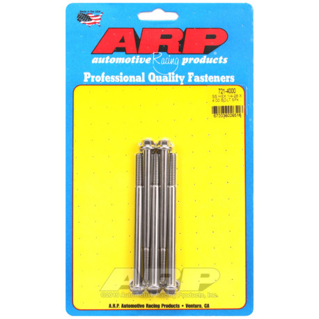 ARP csavarok ARP csavarok (rozsdamentes, hatlapfejű), 1/4-28 × 101,6 mm, 5 db | race-shop.hu