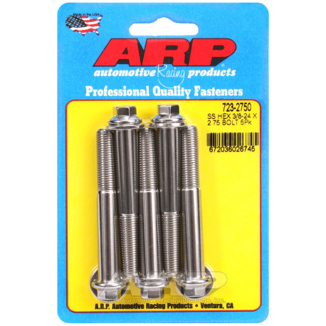 ARP csavarok ARP csavarok (rozsdamentes, hatlapfejű), 3/8-24 × 69,85 mm, 5 db | race-shop.hu