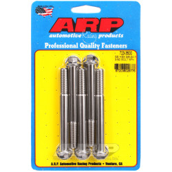 ARP csavarok (rozsdamentes, hatlapfejű), 3/8-24 × 88,9 mm, 5 db