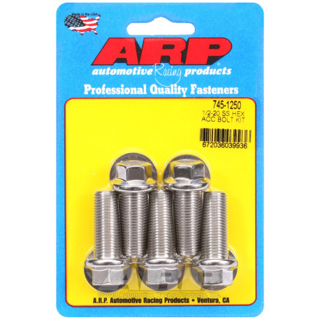 ARP csavarok ARP csavarok (rozsdamentes, hatlapfejű), 1/2-20 × 31,75 mm | race-shop.hu