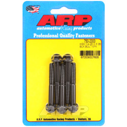 ARP csavarok (hatlapfejű, fekete), 1/4-28 × 50,8 mm, 5 db