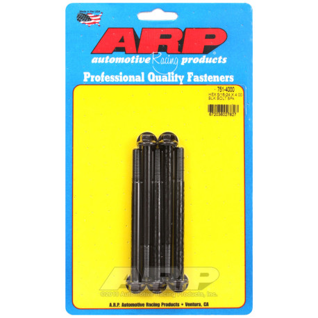 ARP csavarok ARP csavarok (hatlapfejű, fekete), 5/16-24 × 101,6 mm, 5 db | race-shop.hu