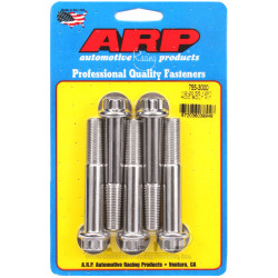 ARP csavarok (rozsdamentes, 12 lapú fej), 1/2-20 × 76,2 mm