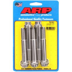 ARP csavarok (rozsdamentes, 12 lapú fej), 1/2-20 × 88,9 mm