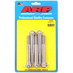 ARP csavarok (rozsdamentes, 12 lapú fej), 1/2-20 × 95,25 mm