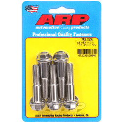 ARP csavarok (rozsdamentes, hatlapfejű), M10×1.25 × 45 mm, 5 db