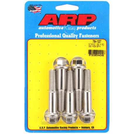ARP csavarok ARP csavarok (rozsdamentes, hatlapfejű), M12×1.50 × 60 mm | race-shop.hu