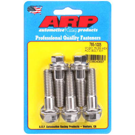 ARP csavarok ARP csavarok (rozsdamentes, hatlapfejű), M12×1.75 × 45 mm | race-shop.hu