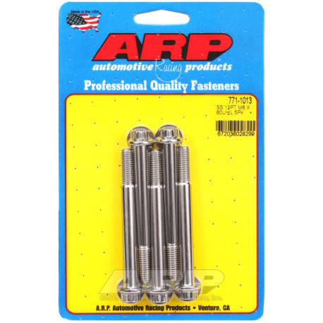 ARP csavarok ARP csavarok (rozsdamentes, 12 lapú fej), M8×1.25 × 80 mm, 5 db | race-shop.hu