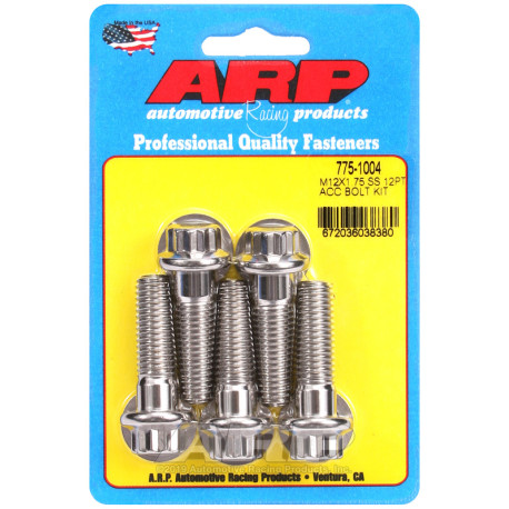 ARP csavarok ARP csavarok (rozsdamentes, 12 lapú fej), M12×1.75 × 40 mm | race-shop.hu