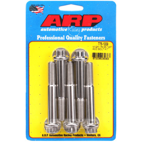 ARP csavarok ARP csavarok (rozsdamentes, 12 lapú fej), M12×1.75 × 80 mm | race-shop.hu