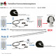 Intercom Kits STILO kommunikációs rendszer VERBACOM 2+1 | race-shop.hu