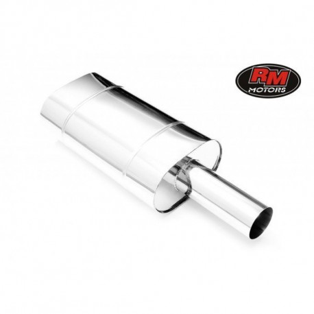 Egyfalú kör alakú Hátsó kipufugó dob 50mm RM Motors | race-shop.hu