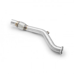 RM MOTORS downpipe katalizátor nélkül BMW E60 E61 520D-hez