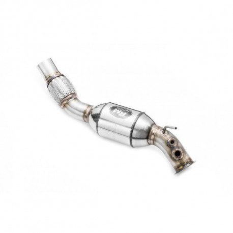 Down pipe, dump pipe RM MOTORS downpipe katalizátorral BMW E81 E82 E87 E88 116D 118D 120D 123D-hez | race-shop.hu