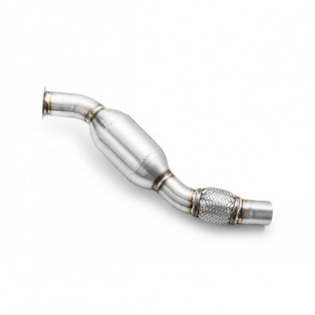 Down pipe, dump pipe RM MOTORS downpipe katalizátor nélkül BMW E90 E91 E92 E93 316D 218D 320D-hez (hangtompítóval) | race-shop.hu