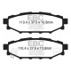 EBC Féktárcsák Hátsó fékbetétek EBC Ultimax OEM Replacement DP1584 | race-shop.hu