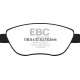 EBC Féktárcsák Első fékbetétek EBC Ultimax OEM Replacement DPX2212 | race-shop.hu
