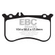 EBC Féktárcsák Első fékbetétek EBC Redstuff Ceramic DP32138C | race-shop.hu