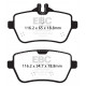EBC Féktárcsák Hátsó fékbetétek EBC Redstuff Ceramic DP32180C | race-shop.hu