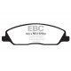 EBC Féktárcsák Első fékbetétek EBC Yellowstuff Street + Track DP41869R | race-shop.hu
