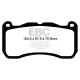 EBC Féktárcsák Első fékbetétek EBC Yellowstuff Street + Track DP43013R | race-shop.hu