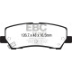EBC Féktárcsák Hátsó fékbetétek EBC Yellowstuff Street + Track DP43041R | race-shop.hu