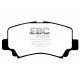 EBC Féktárcsák Első fékbetétek EBC Greenstuff 2000 Sport DP21291 | race-shop.hu
