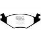 EBC Féktárcsák Első fékbetétek EBC Greenstuff 2000 Sport DP2517/2 | race-shop.hu