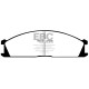 EBC Féktárcsák Első fékbetétek EBC Redstuff Ceramic DP3691C | race-shop.hu
