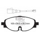 EBC Féktárcsák Első fékbetétek EBC Redstuff Ceramic DP32150C | race-shop.hu